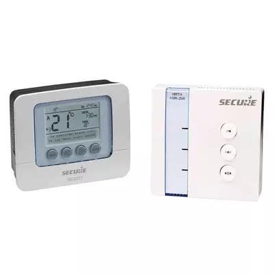 Secure programozható termosztát relével