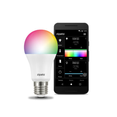 Zipato RGWB Bulb 2 E27  RGBW LED okos égő